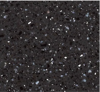 Deep Charcoal Crystal RM644 Deep charcoal with bright multitone chips